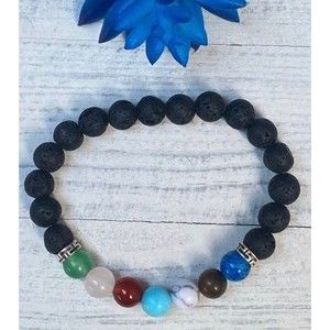 Gemstones Lava Stone’s Diffuser Bracelet
